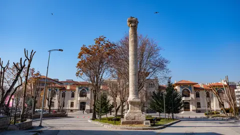 Columna Juliano. Ankara (Turquía) Columna Juliano. Ankara (Turquía)