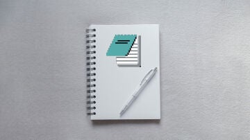 Un bloc de notas con el icono de Notepad