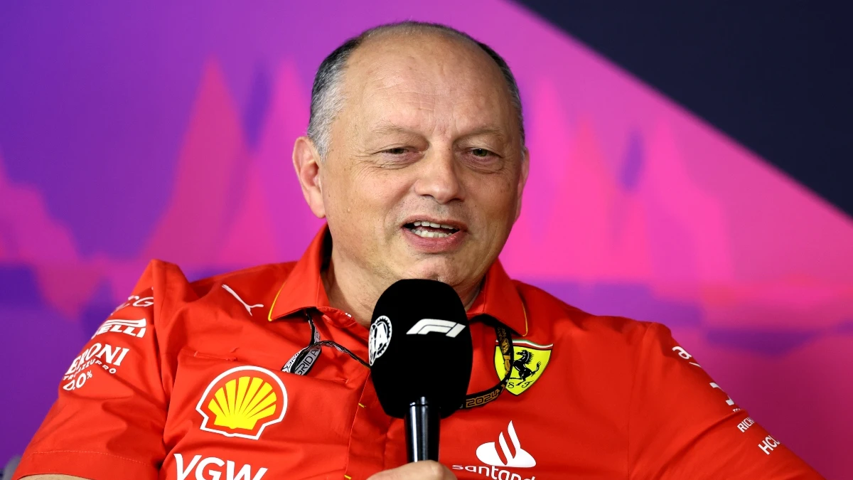 Fred Vasseur, jefe de Ferrari