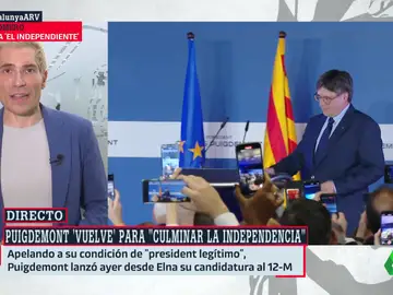 Juanma Romero explica &quot;qué significa&quot; para el PSOE la candidatura de Puigdemont en las elecciones catalanas