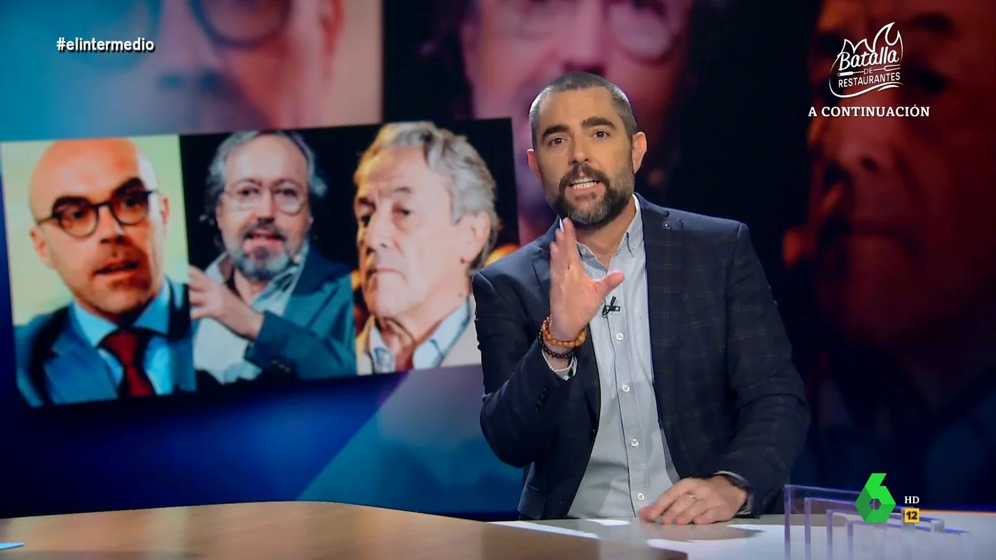 Dani Mateo, tras mandar Vox a Girauta a Bruselas con Buxadé y Hermann Tertsch: "Es una pesadilla de la de sudores fríos" Dani Mateo, tras mandar Vox a Girauta a Bruselas con Buxadé y Hermann Tertsch: "Es una pesadilla de la de sudores fríos"