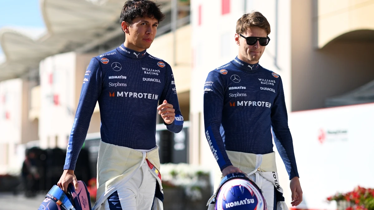 Alex Albon y Logan Sargeant