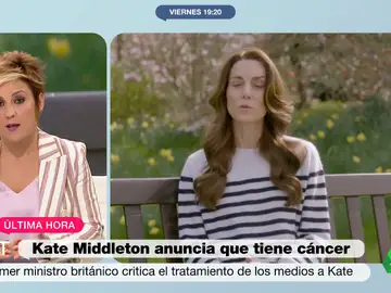 MVT: Cristina Pardo, tras el anuncio de Kate Middleton: &quot;No se puede acosar, pero la gente tiene derecho a saber la salud de sus jefes de Estado&quot;
