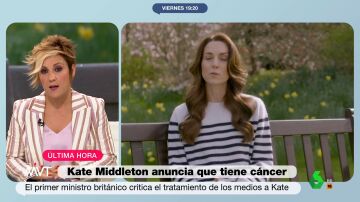 MVT: Cristina Pardo, tras el anuncio de Kate Middleton: "No se puede acosar, pero la gente tiene derecho a saber la salud de sus jefes de Estado"