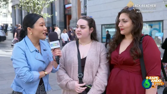 La respuesta de una chica cuando Jiaping le pregunta si sabe inglés: "Mi nivel es 'spanglish' bajísimo" La respuesta de una chica cuando Jiaping le pregunta si sabe inglés: "Mi nivel es 'spanglish' bajísimo"