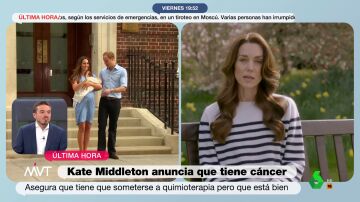 MVT - El periodista Simon Hunter relata cómo Kate Middleton quiere "proteger a sus hijos" tras anunciar que tiene cáncer
