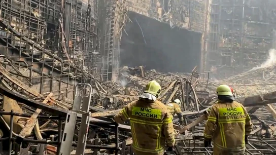 Lugar del atentado en Moscú Lugar del atentado en Moscú