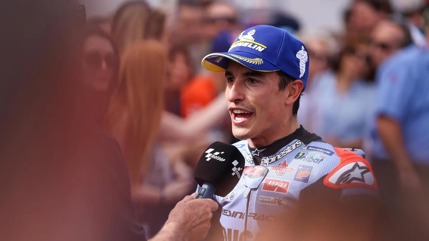 Marc Márquez, ante los medios Marc Márquez, ante los medios
