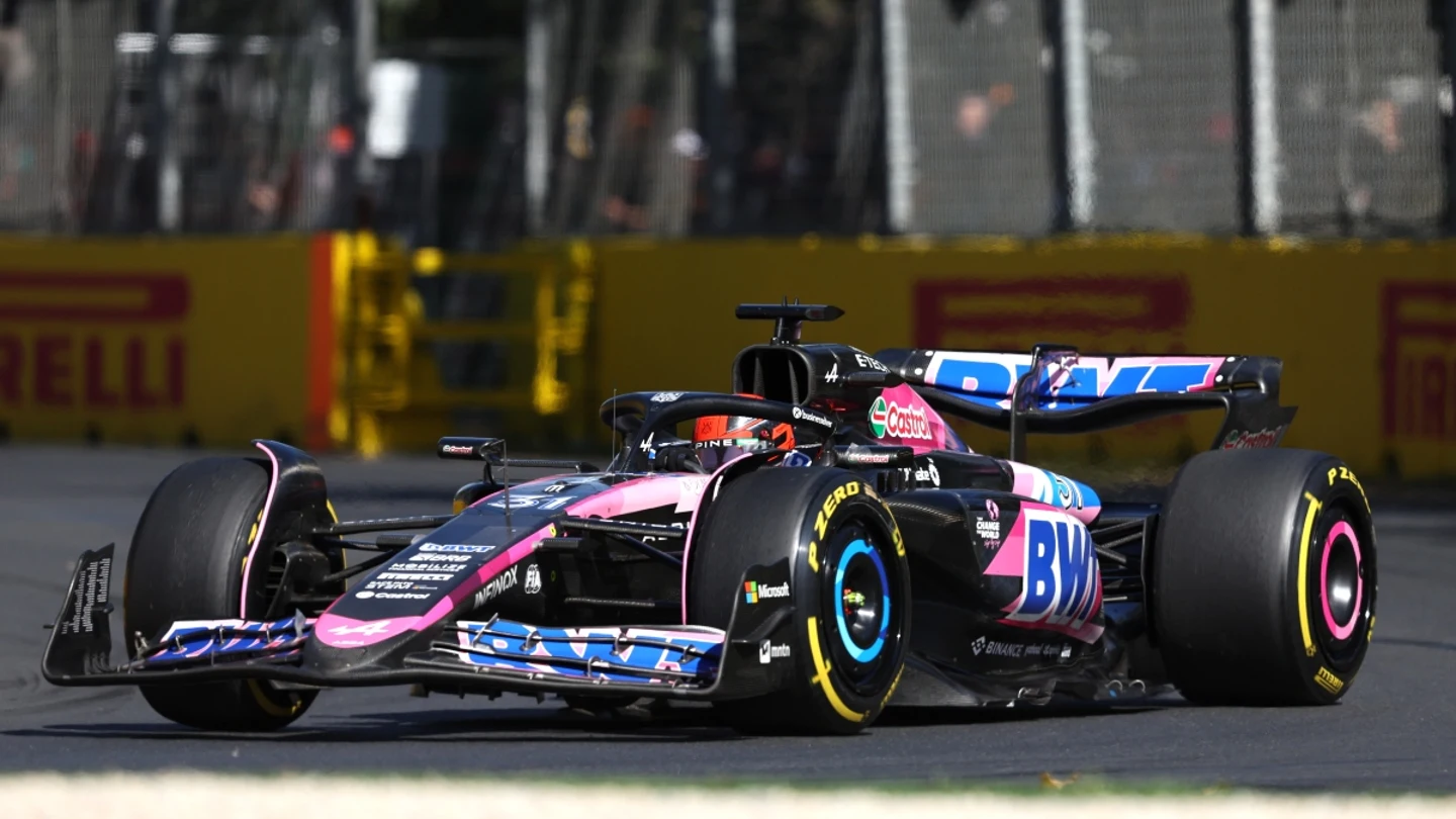 Esteban Ocon, en el Alpine Esteban Ocon, en el Alpine