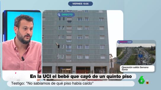 MVT - Juan Fern&aacute;ndez-Miranda, tras el caso del beb&eacute; que cay&oacute; de un quinto piso: "La imprudencia es obvia"