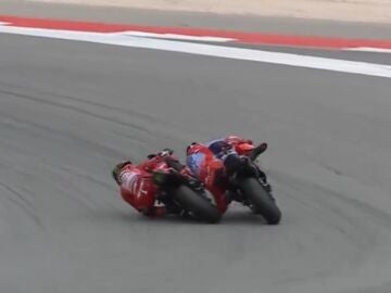 Marc M&aacute;rquez y Pecco Bagnaia 