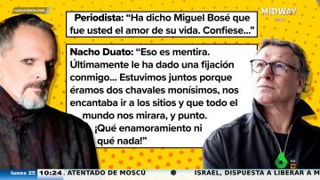 Nacho Duato carga contra Miguel Bosé tras decir que fue el amor de su vida: "Qué enamoramiento ni qué nada"