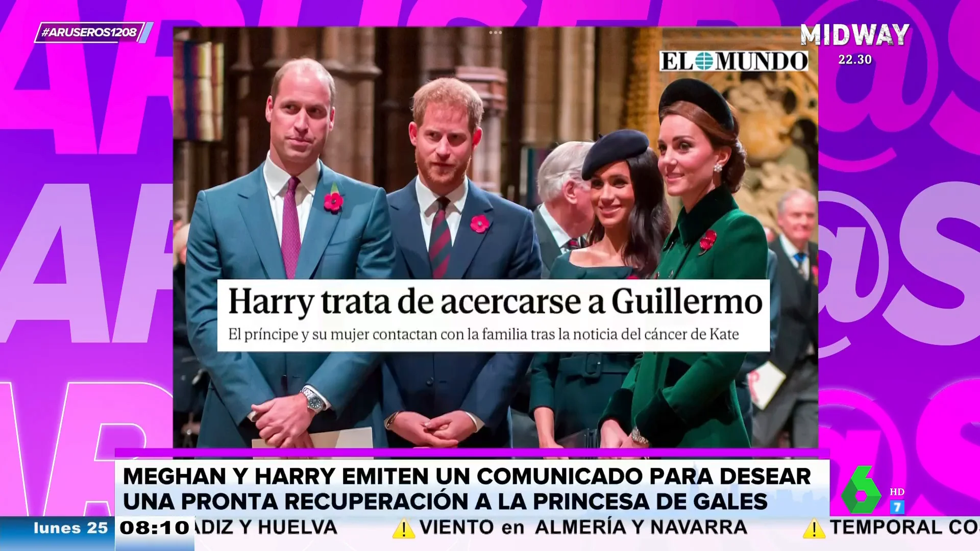 Angie Cárdenas, tajante con Harry y Meghan Markle tras sus palabras sobre Kate Middleton: "Hay tanto daño hecho"