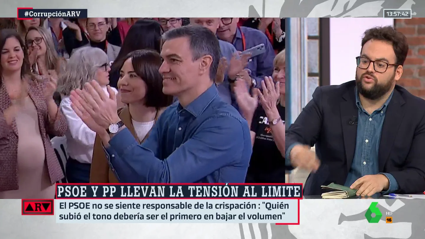 Monrosi señala que "el PSOE ha decidido bajar al barro ahora" con el estallido del caso Koldo y la pareja de Ayuso Monrosi señala que "el PSOE ha decidido bajar al barro ahora" con el estallido del caso Koldo y la pareja de Ayuso