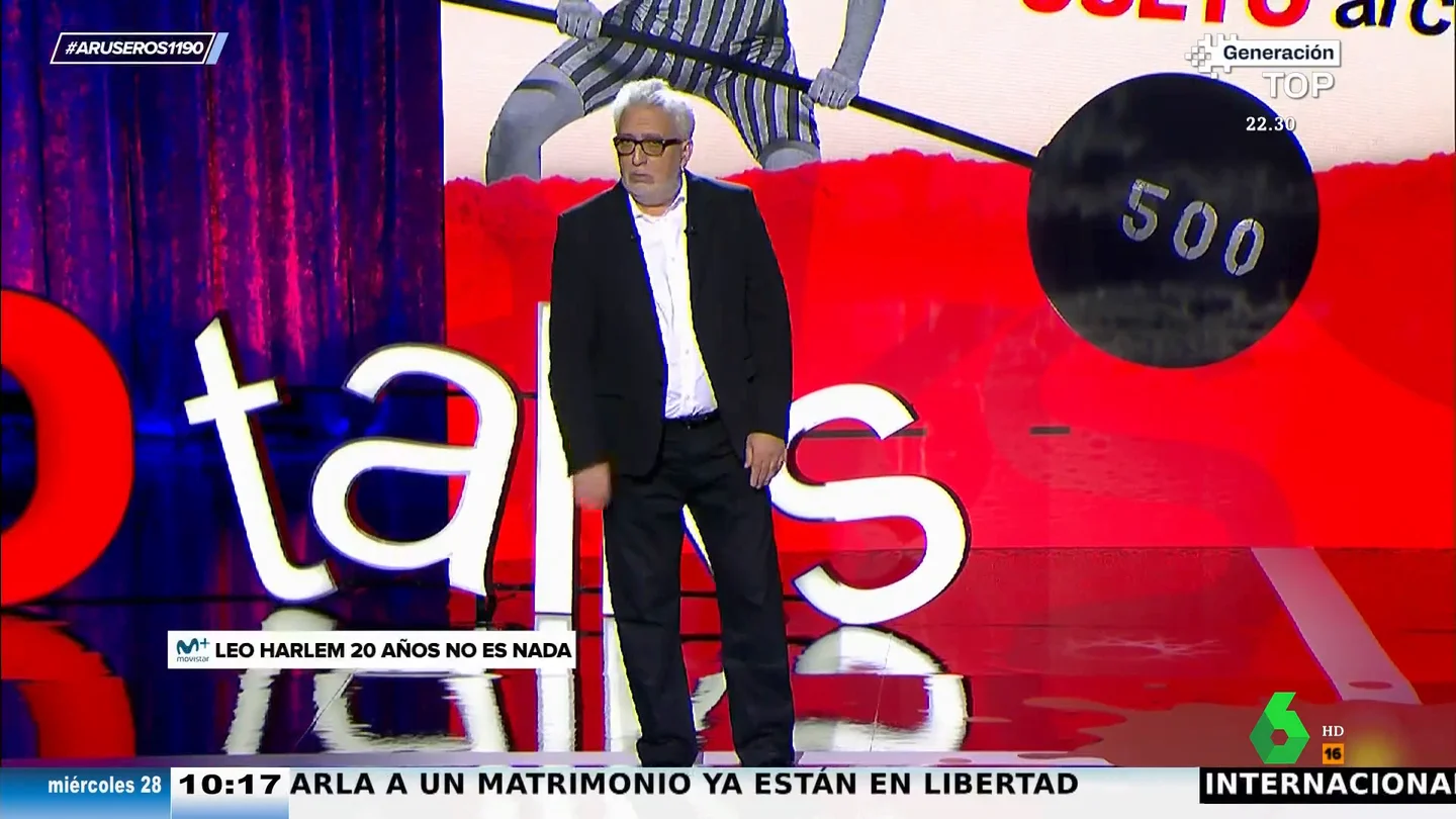 Leo Harlem, sobre por qué nunca hará dieta: "Jesús tomaba pan y vino, lo que dios no le quitó a su hijo, a mí no me lo quita un endocrino" Leo Harlem, sobre por qué nunca hará dieta: "Jesús tomaba pan y vino, lo que dios no le quitó a su hijo, a mí no me lo quita un endocrino"