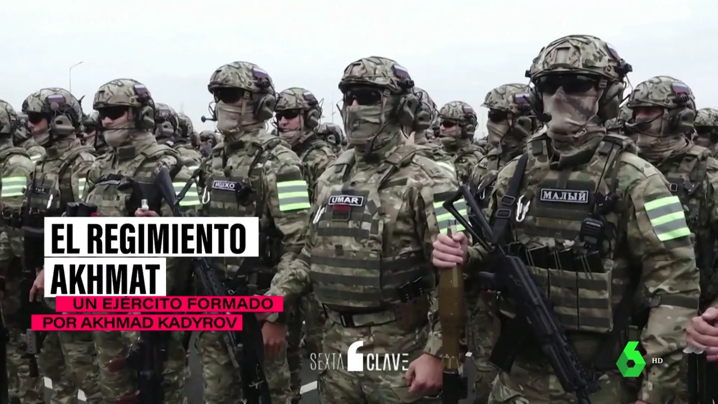 Así es el Regimiento Ajmat, el 'juguete contra el terror' de Putin: mercenarios chechenos al servicio del Kremlin Así es el Regimiento Ajmat, el 'juguete contra el terror' de Putin: mercenarios chechenos al servicio del Kremlin
