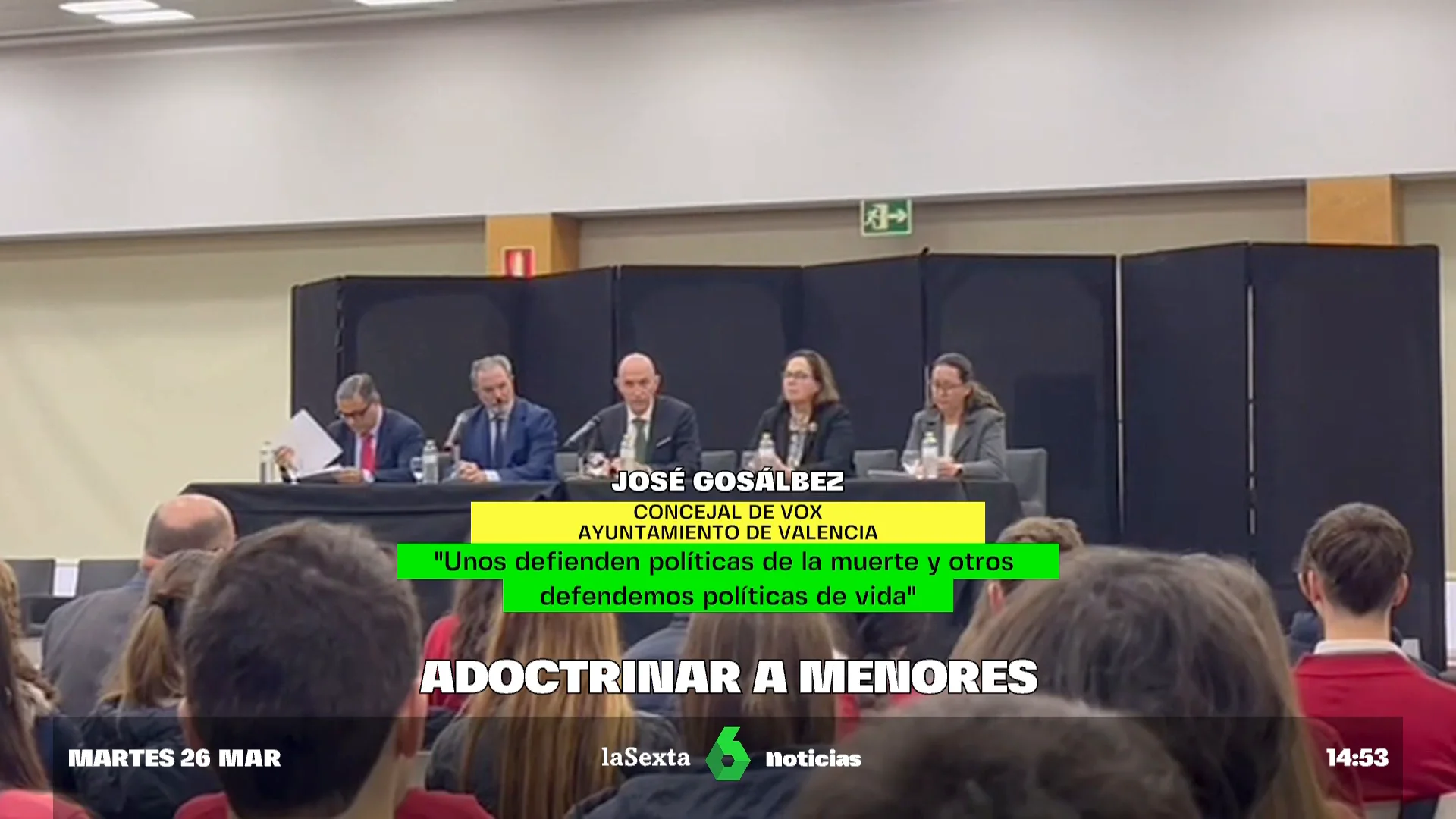 adoctrinar a menores