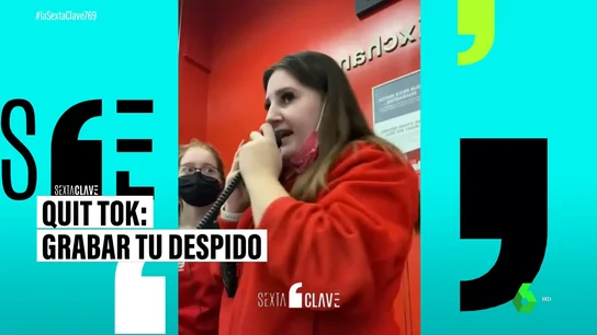 ¿En qué consiste el Quit-Tok? La moda viral entre los jóvenes de grabar su propio despido ¿En qué consiste el Quit-Tok? La moda viral entre los jóvenes de grabar su propio despido