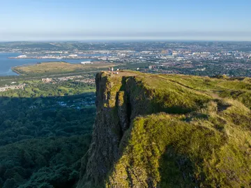 Vista de Belfast desde Top of Cavehill Vista de Belfast desde Top of Cavehill