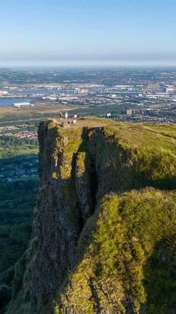 Vista de Belfast desde Top of Cavehill