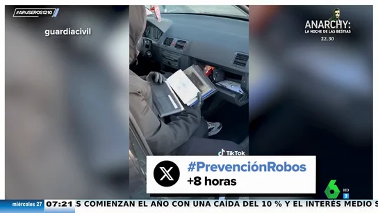 La advertencia de la Guardia Civil a los españoles esta Semana Santa: esto es lo que no debemos hacer si queremos evitar robos La advertencia de la Guardia Civil a los españoles esta Semana Santa: esto es lo que no debemos hacer si queremos evitar robos