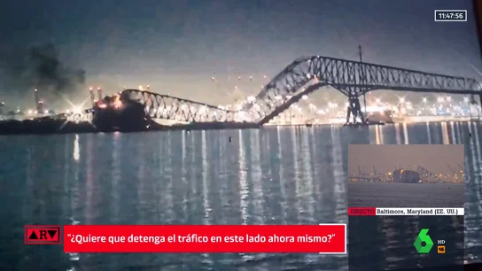 "Detengan todo el tráfico; se acerca un barco": así evitó Emergencias una catástrofe mayor en el puente de Baltimore "Detengan todo el tráfico; se acerca un barco": así evitó Emergencias una catástrofe mayor en el puente de Baltimore