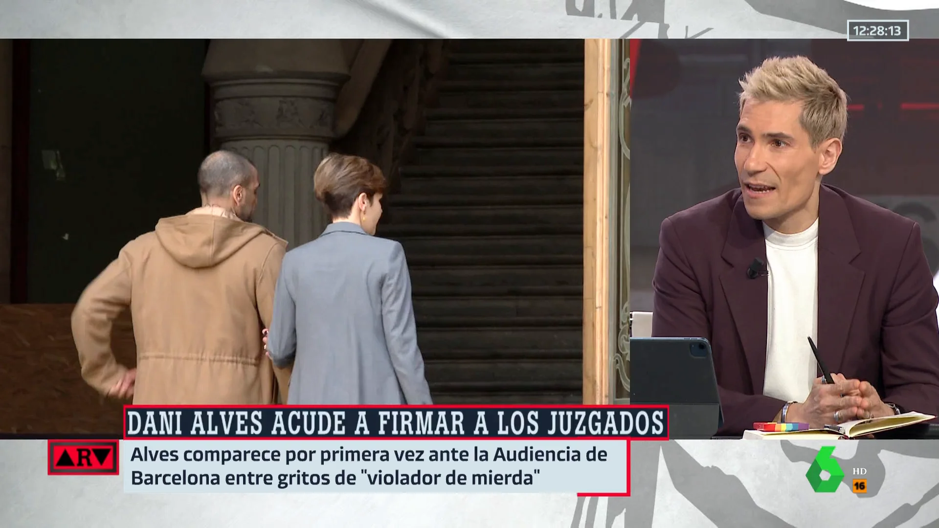 Juanma Romero, sobre la salida bajo fianza de Alves: "Las amistades que él tiene le pueden facilitar el salir del país"