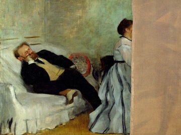 Édouard Manet y su mujer - Edgar Degas