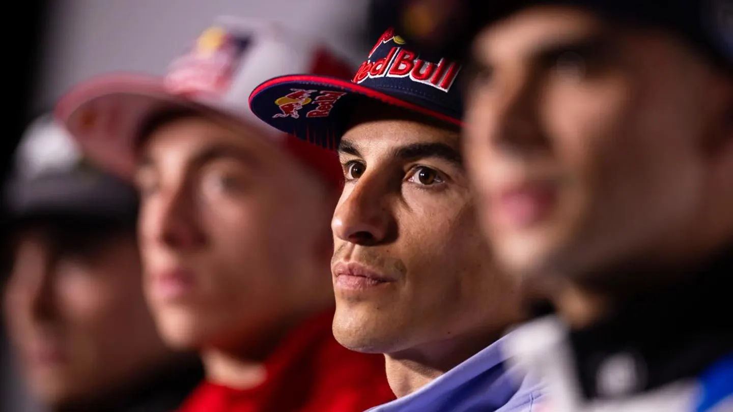 Marc Márquez, en una rueda de prensa Marc Márquez, en una rueda de prensa