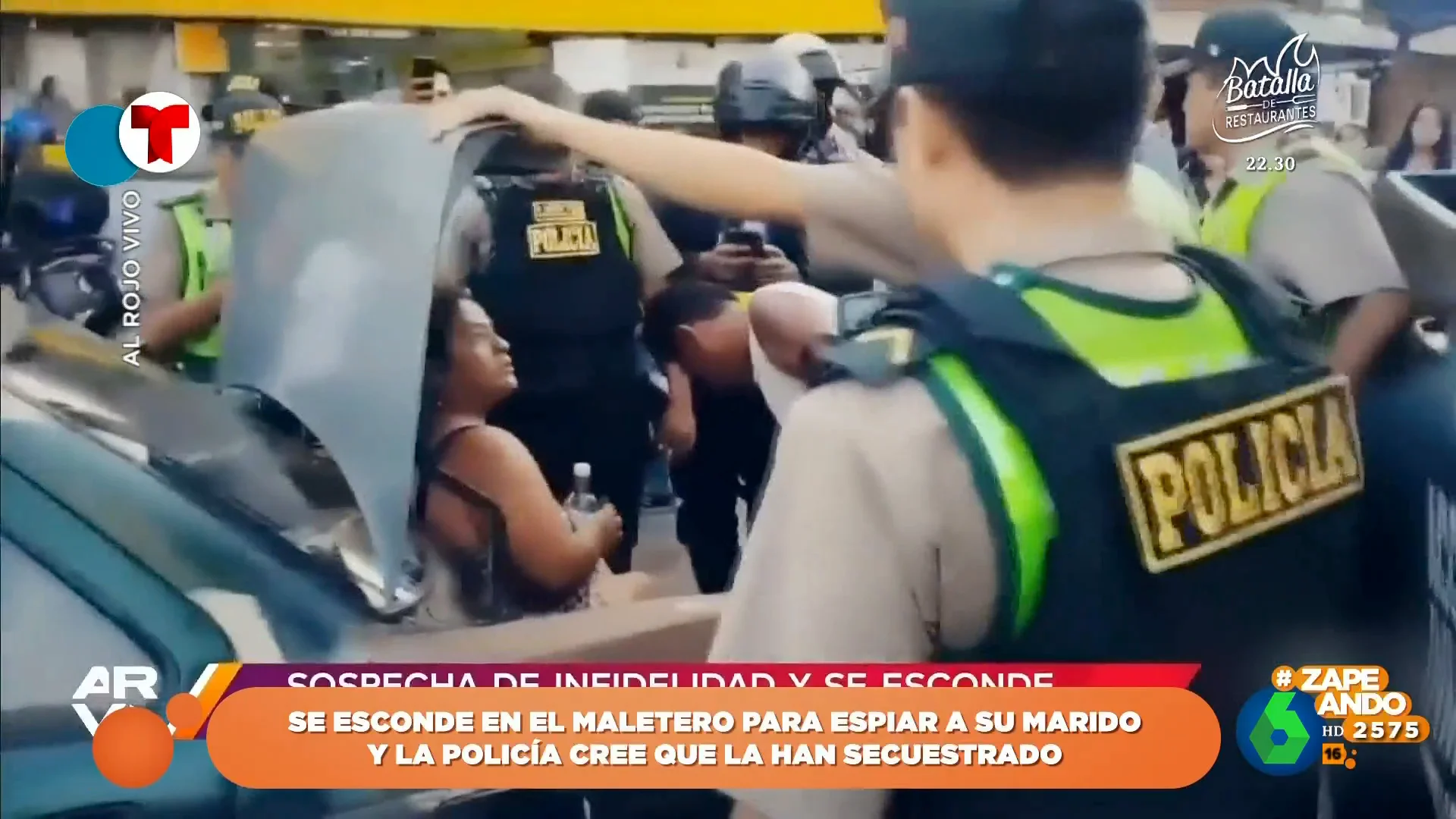 Una mujer se esconde en el maletero del coche de su marido para espiarlo y la policía cree que ha sido secuestrada Una mujer se esconde en el maletero del coche de su marido para espiarlo y la policía cree que ha sido secuestrada