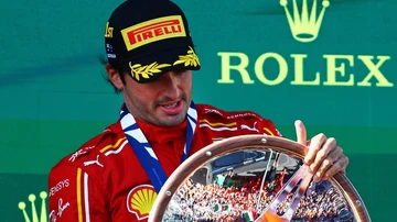 Carlos Sainz, tras ganar en Australia