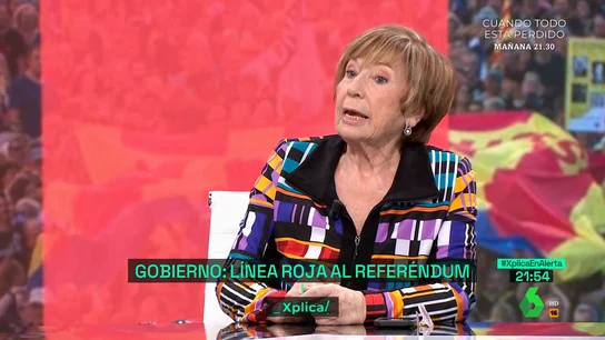 Celia Villalobos opina sobre el referéndum de autodeterminación de Cataluña Celia Villalobos opina sobre el referéndum de autodeterminación de Cataluña