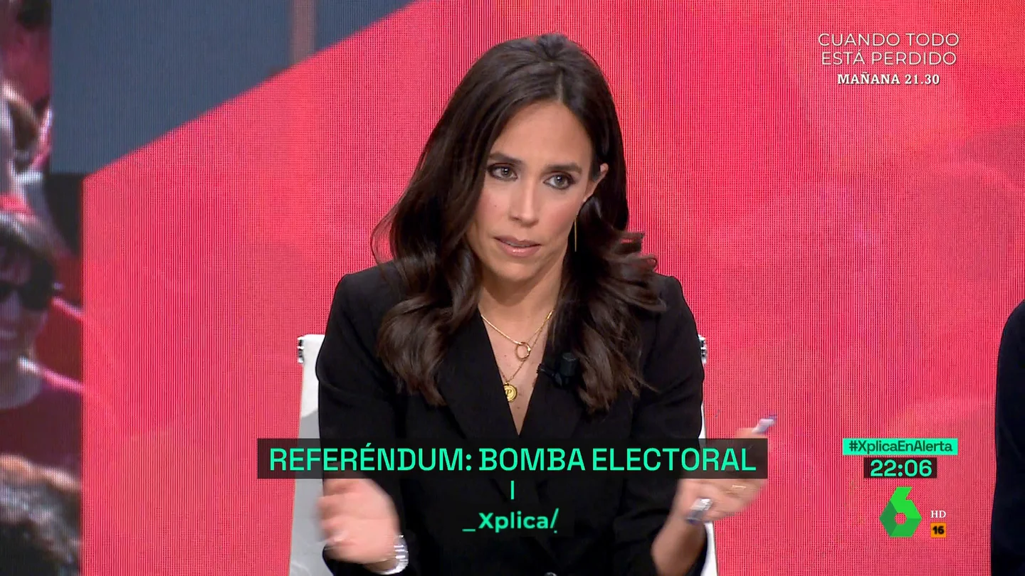 Pilar Velasco habla del referéndum de 2014 Pilar Velasco habla del referéndum de 2014