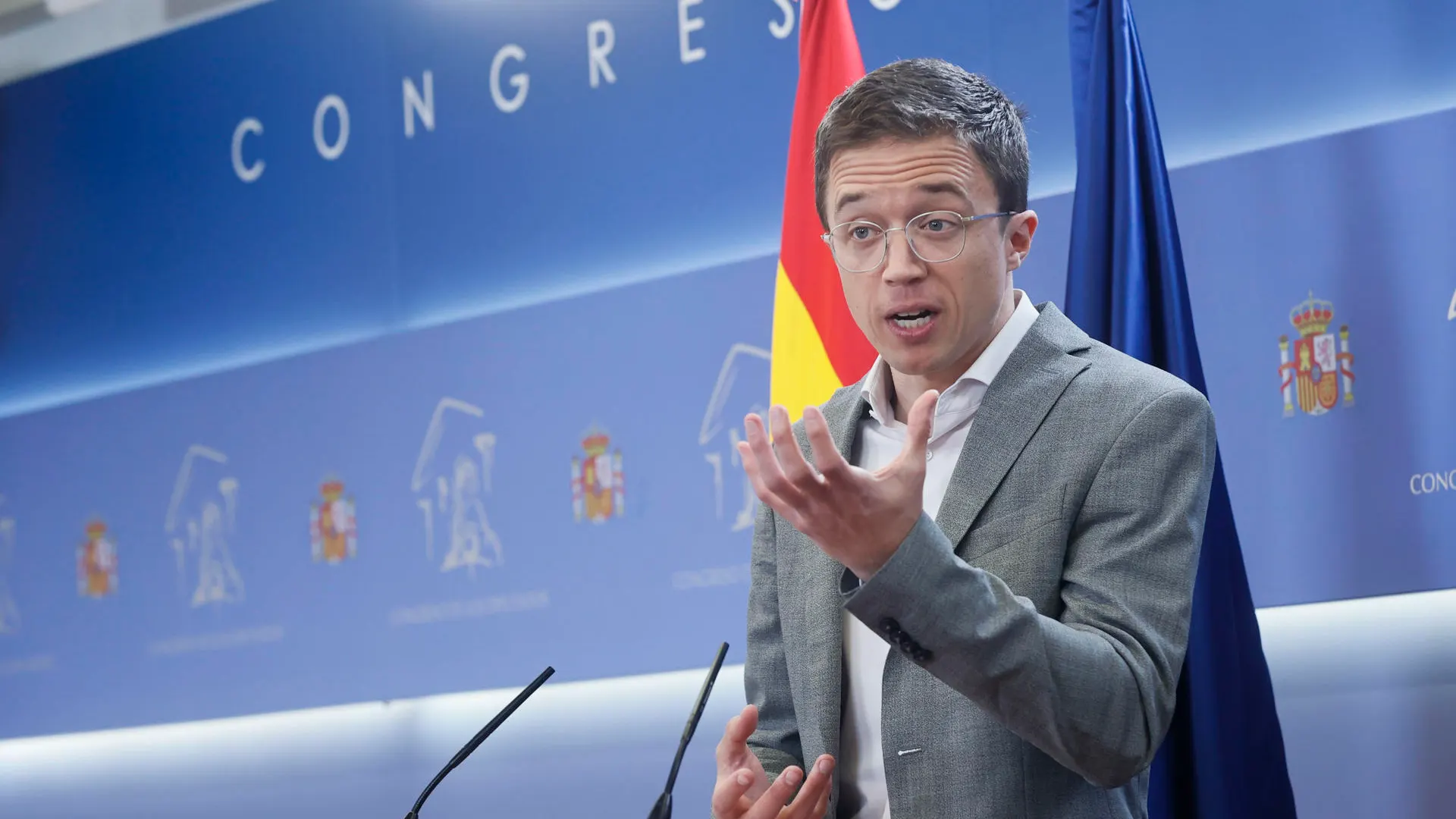 Iñigo Errejón, portavoz en el Congreso de Sumar