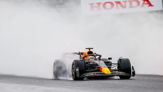 Max Verstappen, en la lluvia de Suzuka Max Verstappen, en la lluvia de Suzuka