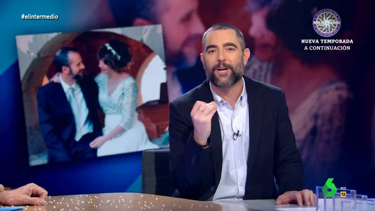 Dani Mateo 'celebra' la boda por la iglesia del exobispo de Solsona Dani Mateo repasa el último capítulo del exobispo de Solsona, Xavier Novell, y la escritora de novelas erótico-satánicas, Silvia Caballol, tras casarse por la iglesia. También el "giro final" de que él ahora trabaja en una empresa de semen de cerdos.