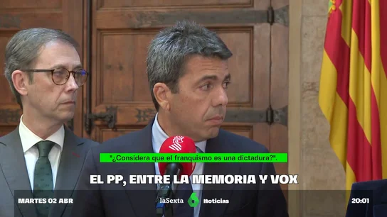 ¿Por qué le cuesta tanto al PP afirmar en las leyes firmadas con Vox que el franquismo fue una dictadura? ¿Por qué le cuesta tanto al PP afirmar en las leyes firmadas con Vox que el franquismo fue una dictadura?