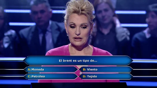 La crítica de Ainhoa Arteta a los bancos en ¿Quién quiere ser millonario? "Ya casi no puedes sacar el dinero de los cajeros" La crítica de Ainhoa Arteta a los bancos en ¿Quién quiere ser millonario? "Ya casi no puedes sacar el dinero de los cajeros"