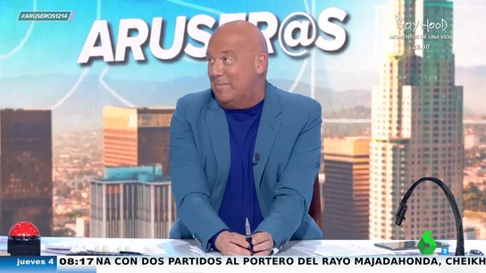Alfonso Arús critica la "politización" de 'Zorra', el tema de España en Eurovisión: "Puedes ser de izquierdas o derechas y gustarte o no" Alfonso Arús critica la "politización" de 'Zorra', el tema de España en Eurovisión: "Puedes ser de izquierdas o derechas y gustarte o no"