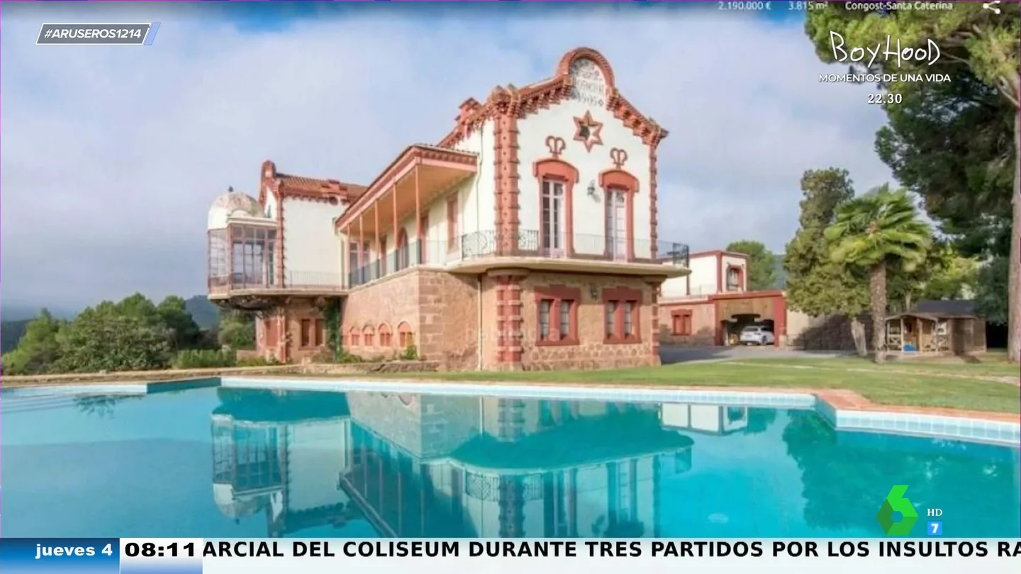 Así es la mansía de Manresa que Rauw Alejandro vende tras regalársela a Rosalía como regalo de bodas Así es la mansía de Manresa que Rauw Alejandro vende tras regalársela a Rosalía como regalo de bodas