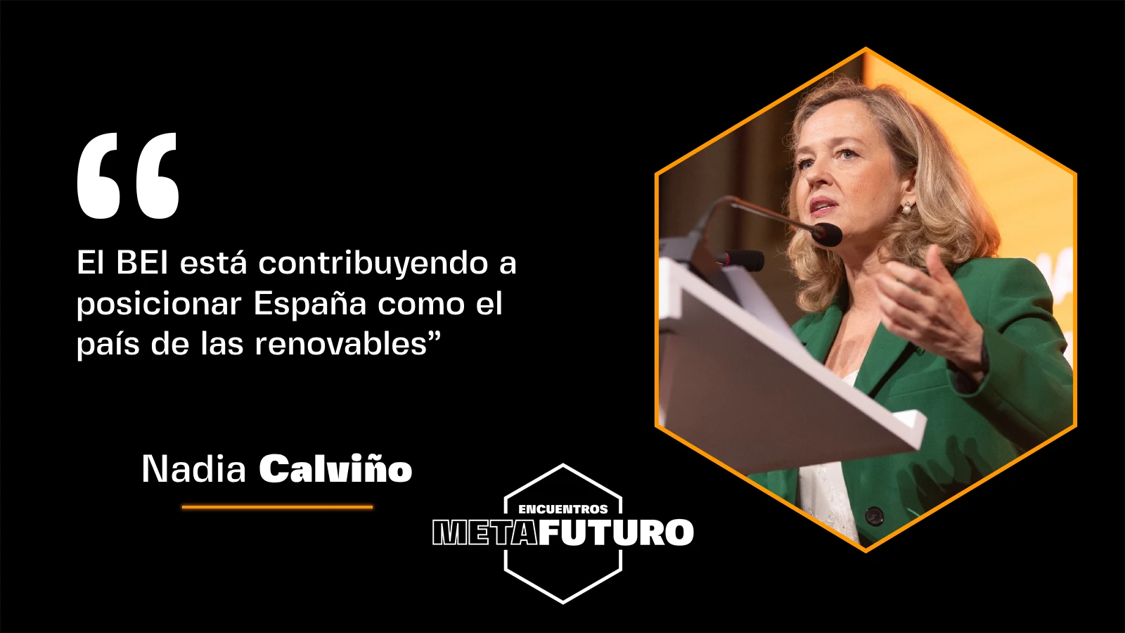 Nadia Calviño, presidenta del Banco Europeo de Inversiones.