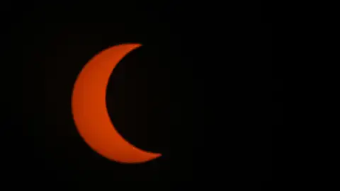Eclipse solar parcial Eclipse solar parcial