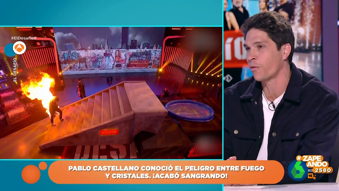 Pablo Castellano confiesa cuál es la prueba más peligrosa de El Desafío Pablo Castellano confiesa cuál es la prueba más peligrosa de El Desafío