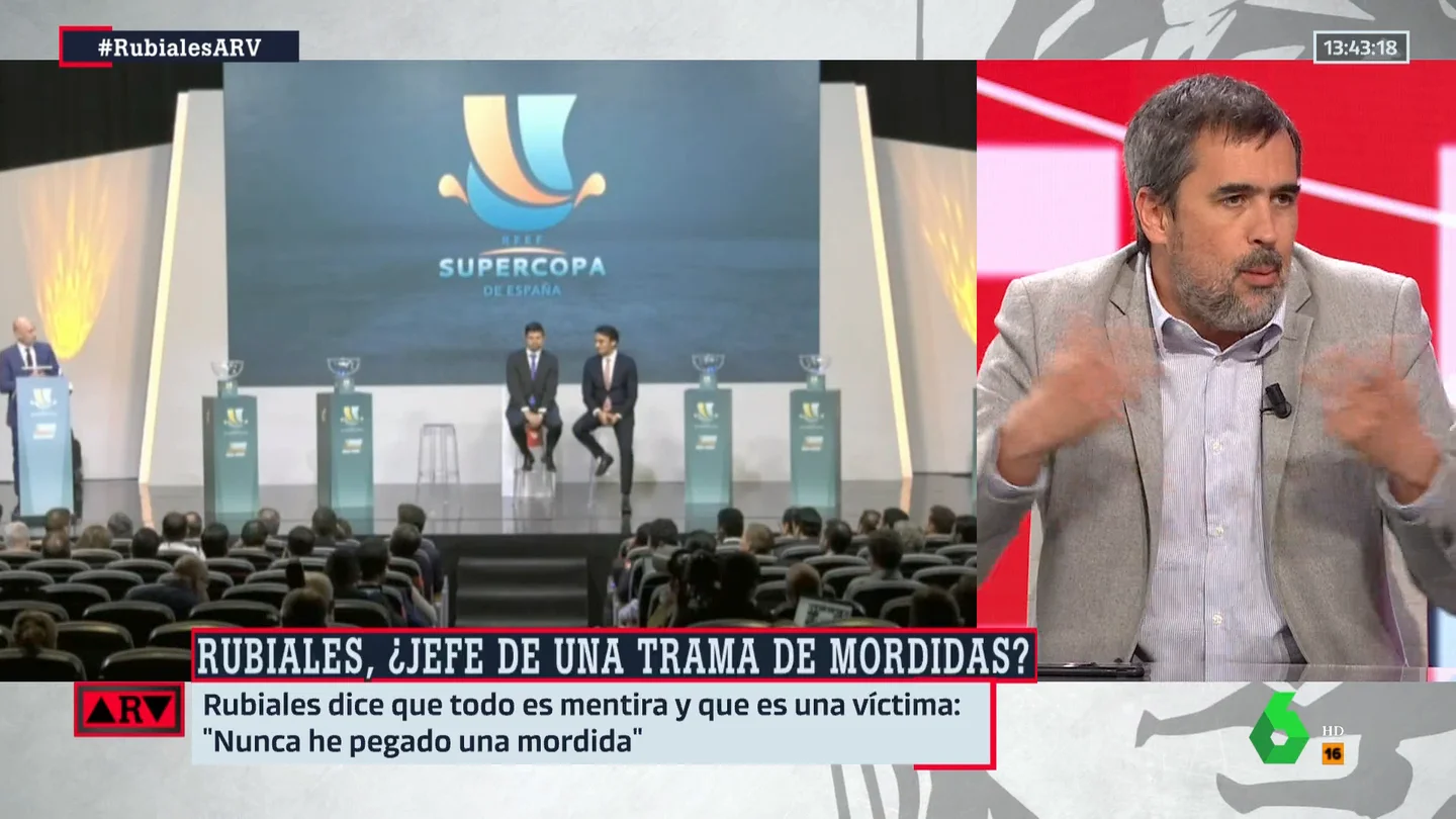 Carlos E. Cué destaca el "problema" del caso Rubiales: "No hay garantías de que no vuelva a pasar lo mismo en la RFEF" Carlos E. Cué destaca el "problema" del caso Rubiales: "No hay garantías de que no vuelva a pasar lo mismo en la RFEF"
