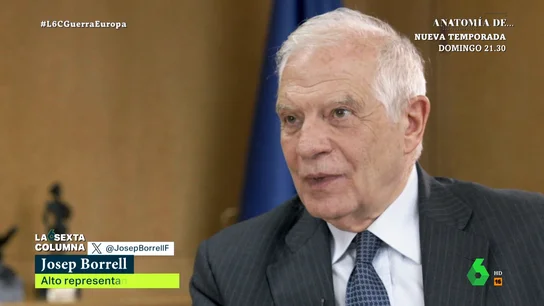 Josep Borrell, sobre la protección de EEUU y la OTAN si gana Trump El máximo responsable de la diplomacia en la Unión Europea, Josep Borrell, valora en este vídeo cómo sería la protección de EEUU si Donald Trump volviera a la Casa Blanca y defiende que los ejércitos europeos "sean más interoperables".