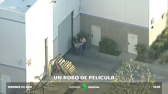 Robo de película en Los Ángeles Robo de película en Los Ángeles