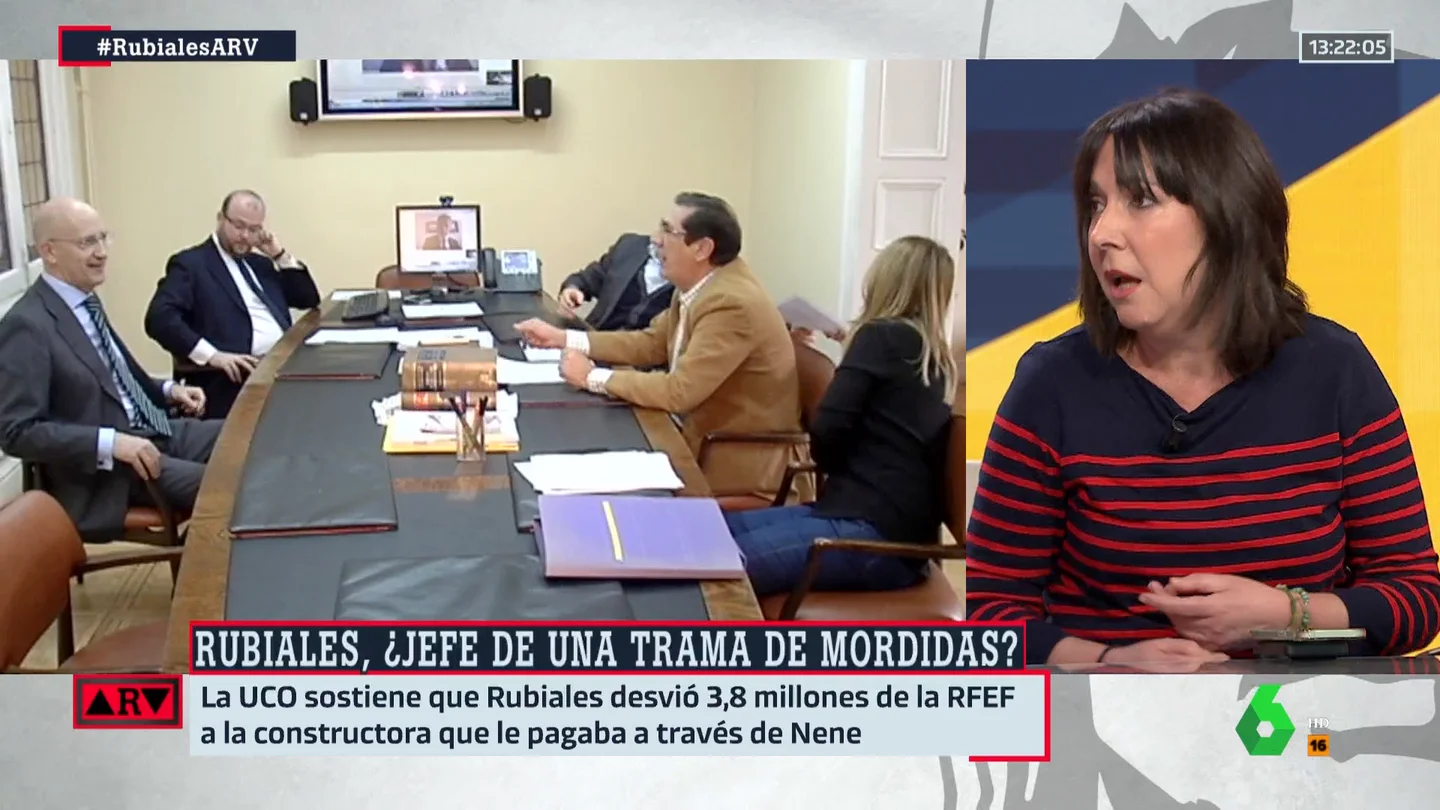 Beatriz Parera enumera los casos en los que Rubiales "hizo un uso de la RFEF en beneficio propio" Beatriz Parera enumera los casos en los que Rubiales "hizo un uso de la RFEF en beneficio propio"