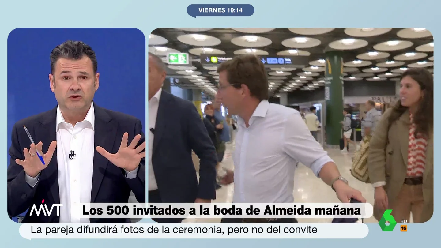 El consejo de Iñaki López a Almeida y Teresa Urquijo para su boda El consejo de Iñaki López a Almeida y Teresa Urquijo para su boda