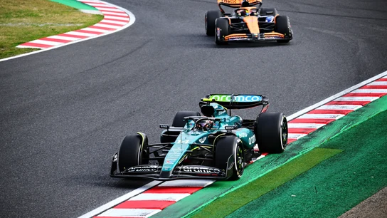 Fernando Alonso y Oscar Piastri Fernando Alonso y Oscar Piastri