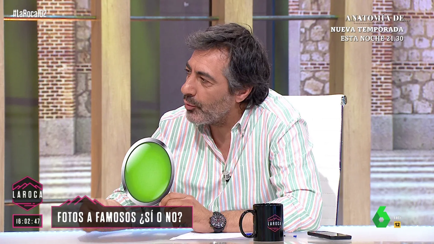 LA ROCA- Juan del Val desvela quién es el único famoso al que le pediría una foto LA ROCA- Juan del Val desvela quién es el único famoso al que le pediría una foto